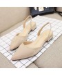 Tip-toed Women Shoes Flat Heel Female Sandals Lady Casual Shoes Strappy Shoes