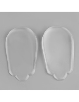 Silicone Gel Corrective Cushion Foot Heel Elastic Care Half Insole Shoe Pad