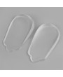 Silicone Gel Corrective Cushion Foot Heel Elastic Care Half Insole Shoe Pad