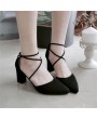 Fashion Sexy Women Sandals High Heels Pointed Toe Party Wedding Dress Shoes