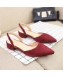 Tip-toed Women Shoes Flat Heel Female Sandals Lady Casual Shoes Strappy Shoes