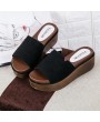 High Sandals Slippers Thick Muffin Sole Slippers Summer Fashion Female Shoes