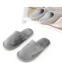 Plush Indoor Home Women Men Anti Slip Shoes Soft Warm Cotton Silent Slippers