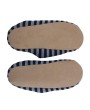 Striped Cloth Bottom Couples Warm Slippers Non Slipping Shoes for Men & Women