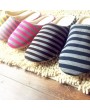 Winter Warm Soft Plush Indoor Home Floor Anti-skid Slippers Striped Cloth