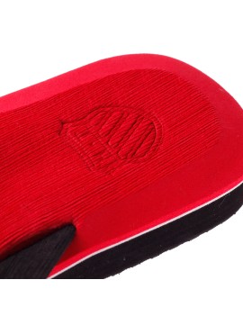 Mu Xin MX146 Men's Sandals Flip Flops Slippers Breathable Massage Sole Red 40