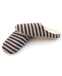 Striped Cloth Bottom Couples Warm Slippers Non Slipping Shoes for Men & Women