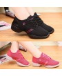 Female Dance Sneakers Soft Mesh Shoes Woman Jazz Ballroom Practicing Shoes