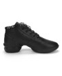 Women Dance Shoes Soft Cow Leather Shoes Sneakers Anti-slip Dance Shoes