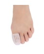 New type with perforated toe protection cover breathable big toe protection cover sports leisure anti-wear thumb corns care cover white