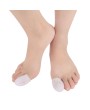 New type with perforated toe protection cover breathable big toe protection cover sports leisure anti-wear thumb corns care cover white