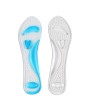 GEL heart-shaped 7-minute mat half-yard invisible massage arch anti-slip mat shock absorption and compression insoles transparent