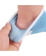 Cross-border SPA silicone gel foot heel socks foot protection foot moisturizer socks for men and women moisturizing foot cover blue and white