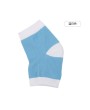 Cross-border SPA silicone gel foot heel socks foot protection foot moisturizer socks for men and women moisturizing foot cover blue and white