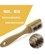 Cross-border hot-selling household special shoe brush suede suede suede frosted suede suede shoes care cleaning suede decontamination brush size yellow