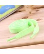 A Pair Men Women Athletic Fluorescent Shoelace Canvas Sneakers Flat Shoes Lace