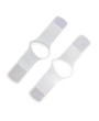 2 double silicone pads with massage shock absorption white arch pad