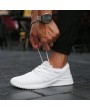 Fly Line Mesh Upper Breathable Sneakers Anti-skid Casual Sports Shoes For Men