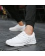 Fly Line Mesh Upper Breathable Sneakers Anti-skid Casual Sports Shoes For Men