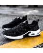 Casual Women Men Couples Outdoor Sport Knitted Air Cushion Sneaker Shoes