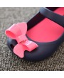 Children Shoes Bowknot Style Cute and Sweet Buckle Strap Closure Round Toe