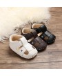 Summer style 0-1 year old toddler shoes boys and girls baby non-slip baby walking sandals brown 12.5cm