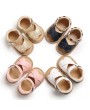 Non-slip shoes for boys and girls 0-1 years old baby sandals with Oxford soles 11CM/ 83g in dark blue