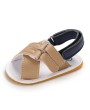 Oxford non-slip bottom breathable baby walking sandals for boys and girls 0-1 years old gold 11CM / 100g