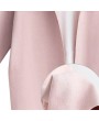 Solid Color Long Section Turn-collar Cocoon Type Wind Coat Plus Size for Women