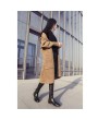 Autumn Women Fashion Casual Long Knit Sweater Long Sleeve Cardigan Coat