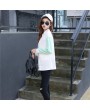 Candy Color Space-wadding Baseball Jackets Casual Loose Outwear for Women