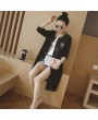 Women Loose Long Cardigan Summer Fashion Floral Printed Sunscreen Clothing