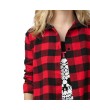 Female Lapel Long Section Plaid Shirt Women Slim Outerwear with Long Sleeves