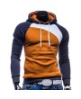 IZZUMI Paneled Raglan Sleeve Hoodie